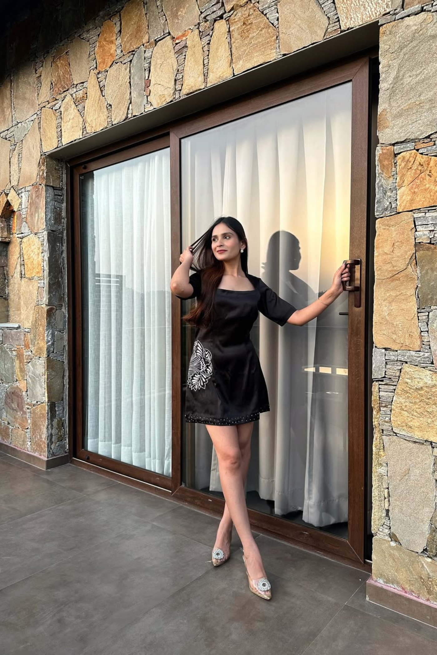 APOORVA SHARMA - LEHR STRAIGHT MINI DRESS