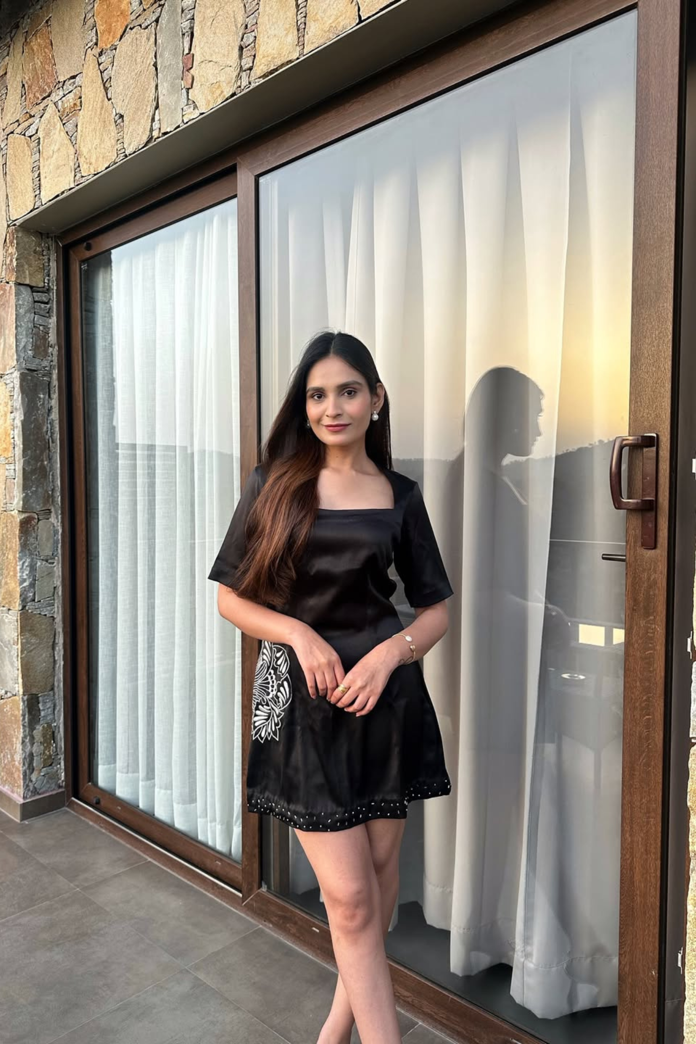 APOORVA SHARMA - LEHR STRAIGHT MINI DRESS