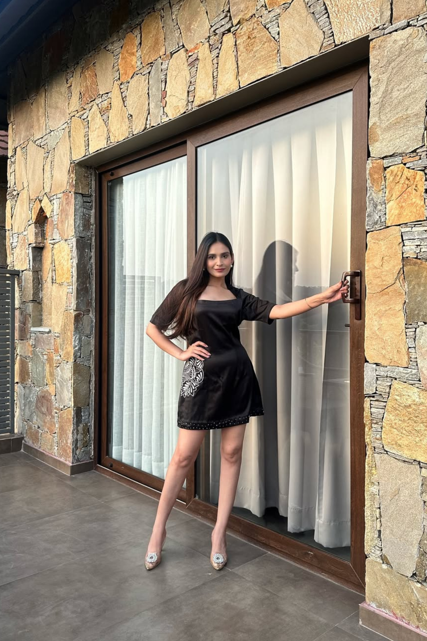 APOORVA SHARMA - LEHR STRAIGHT MINI DRESS