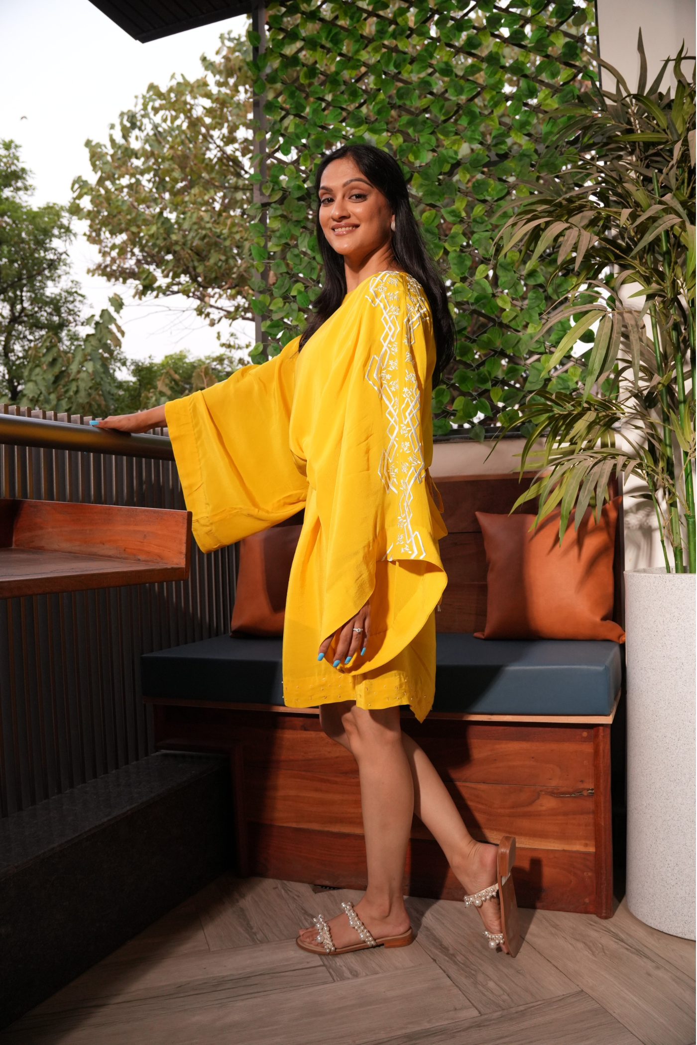 KAMNA ARORA - LEHR KAFTAN MINI DRESS
