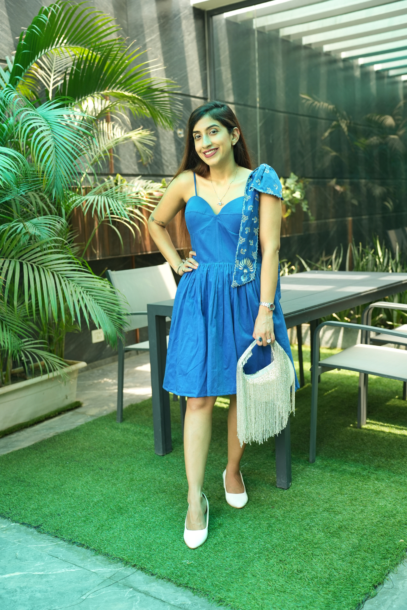 AMMY CHHABRA - LEHR CORSET SHORT DRESS