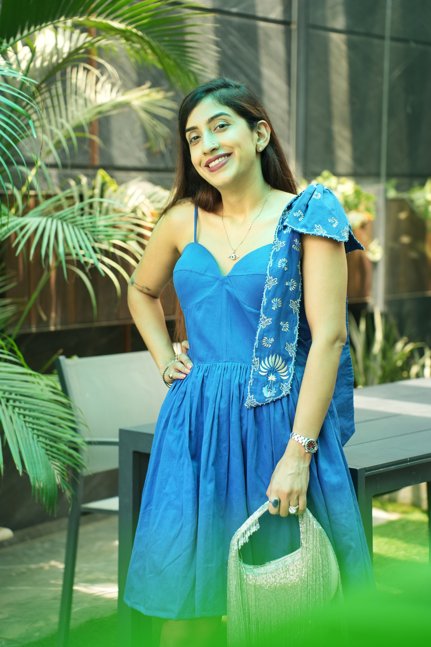 AMMY CHHABRA - LEHR CORSET SHORT DRESS
