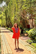UPASANA GHAI - LEHR GATHERED DRESS