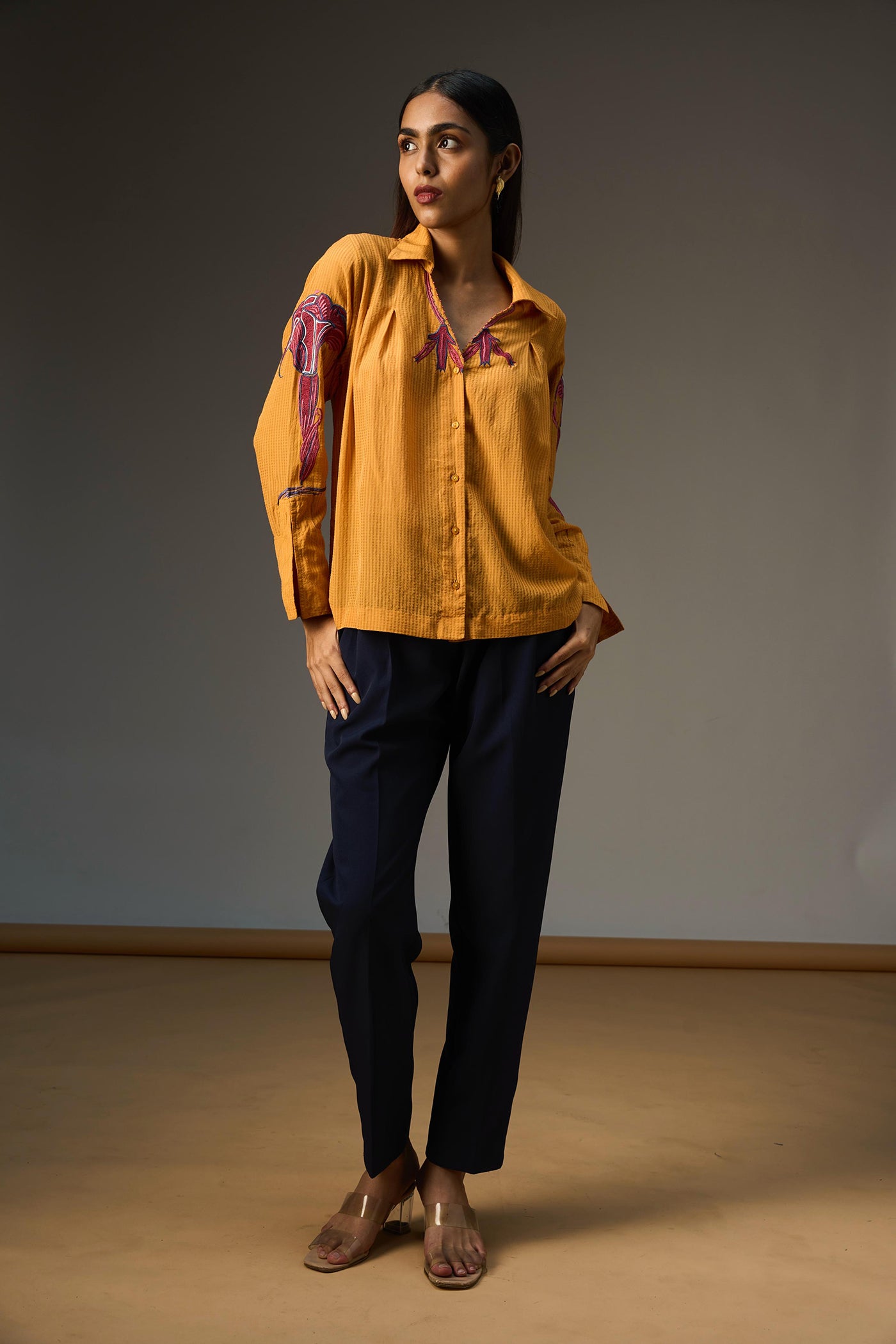 LEHR PLEATED SHIRT