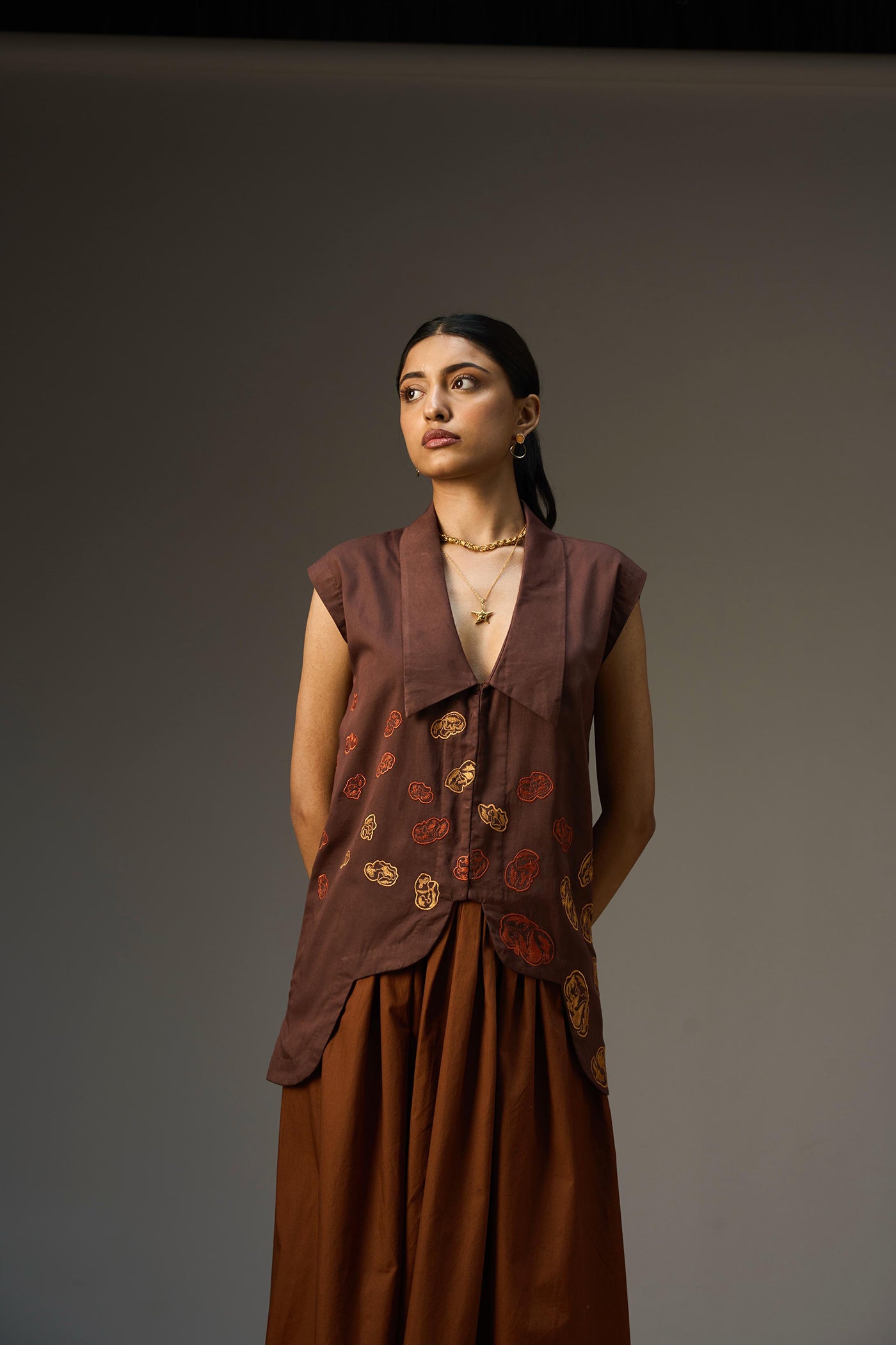 LEHR ASYMMETRIC SHIRT
