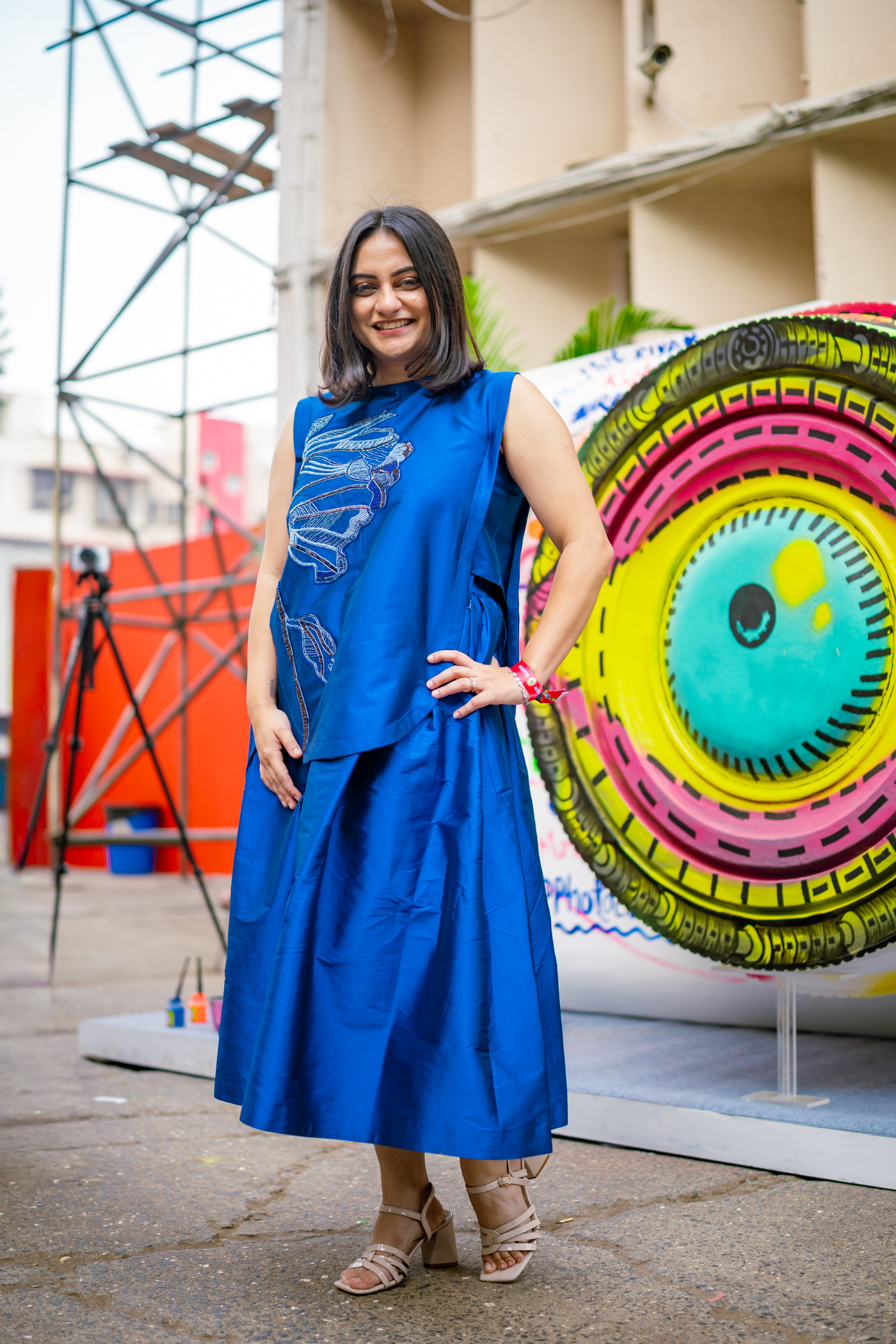 KOPAL KHANNA - AIRA STRUCTURED TOP WITH SKIRT CO-ORD