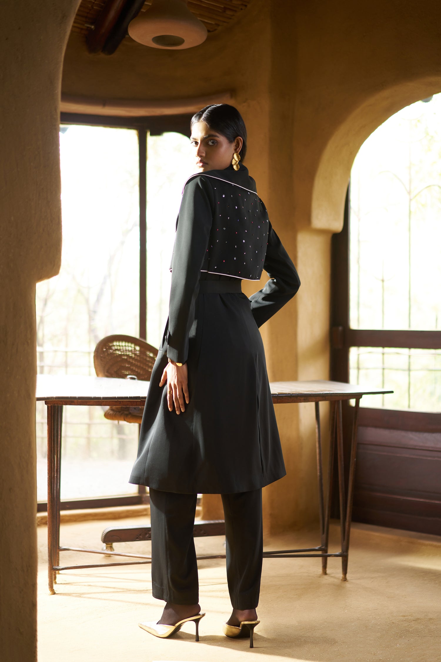 EESH TRENCH COAT CO-ORD