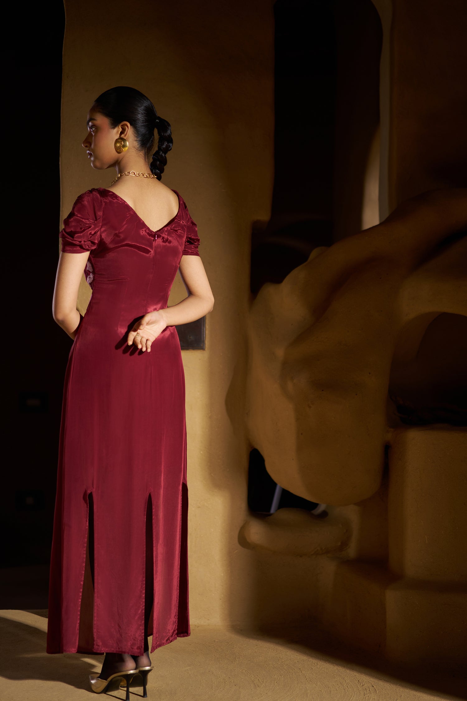 EESH QUIET STATEMENT DRESS