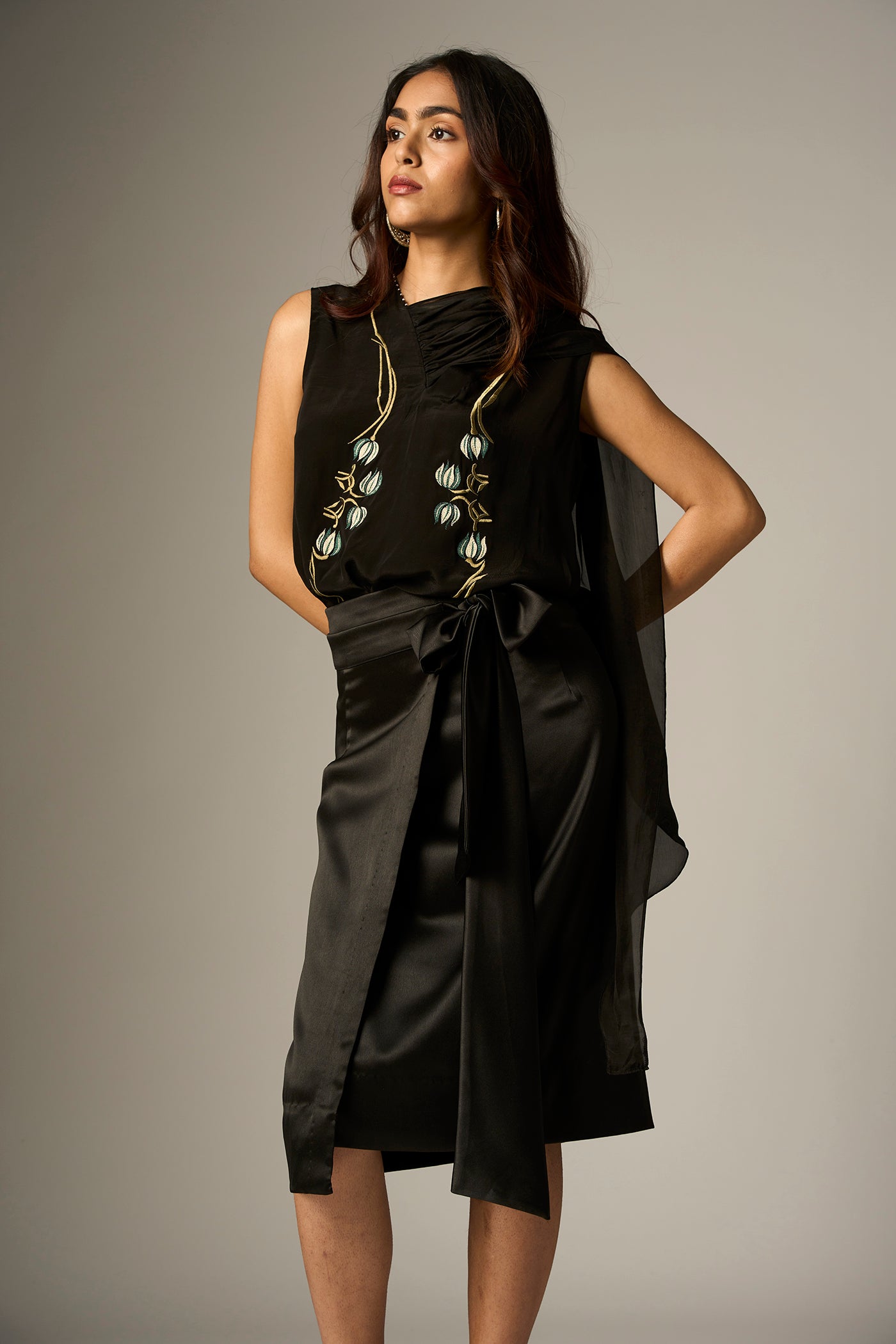 LEHR SCARF TOP