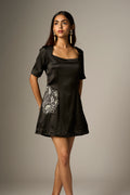 LEHR STRAIGHT MINI DRESS
