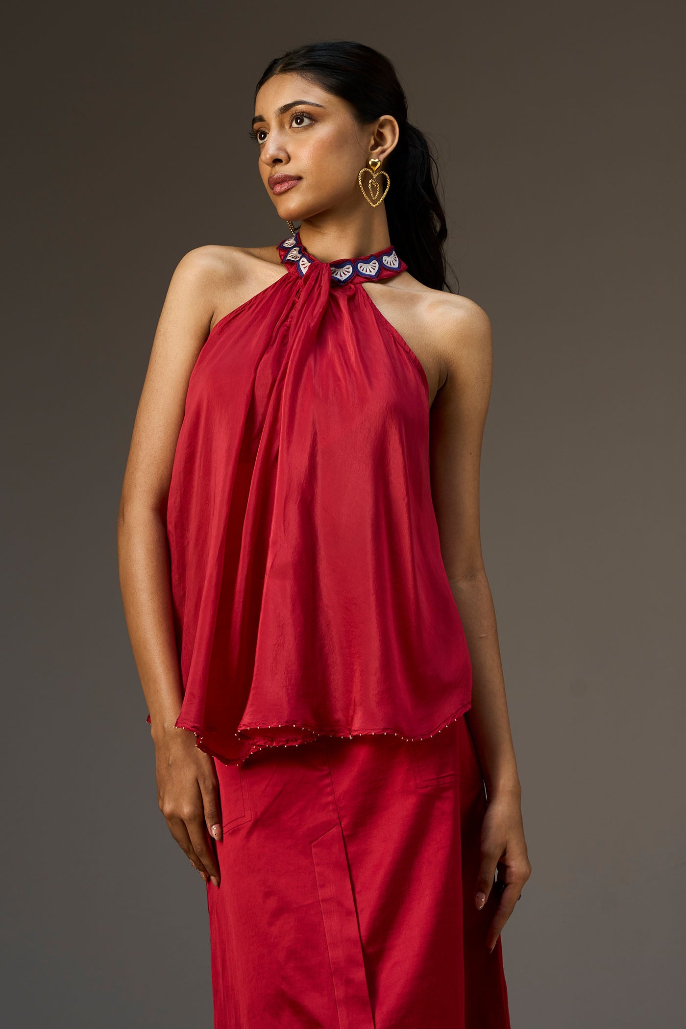 LEHR HALTER TOP