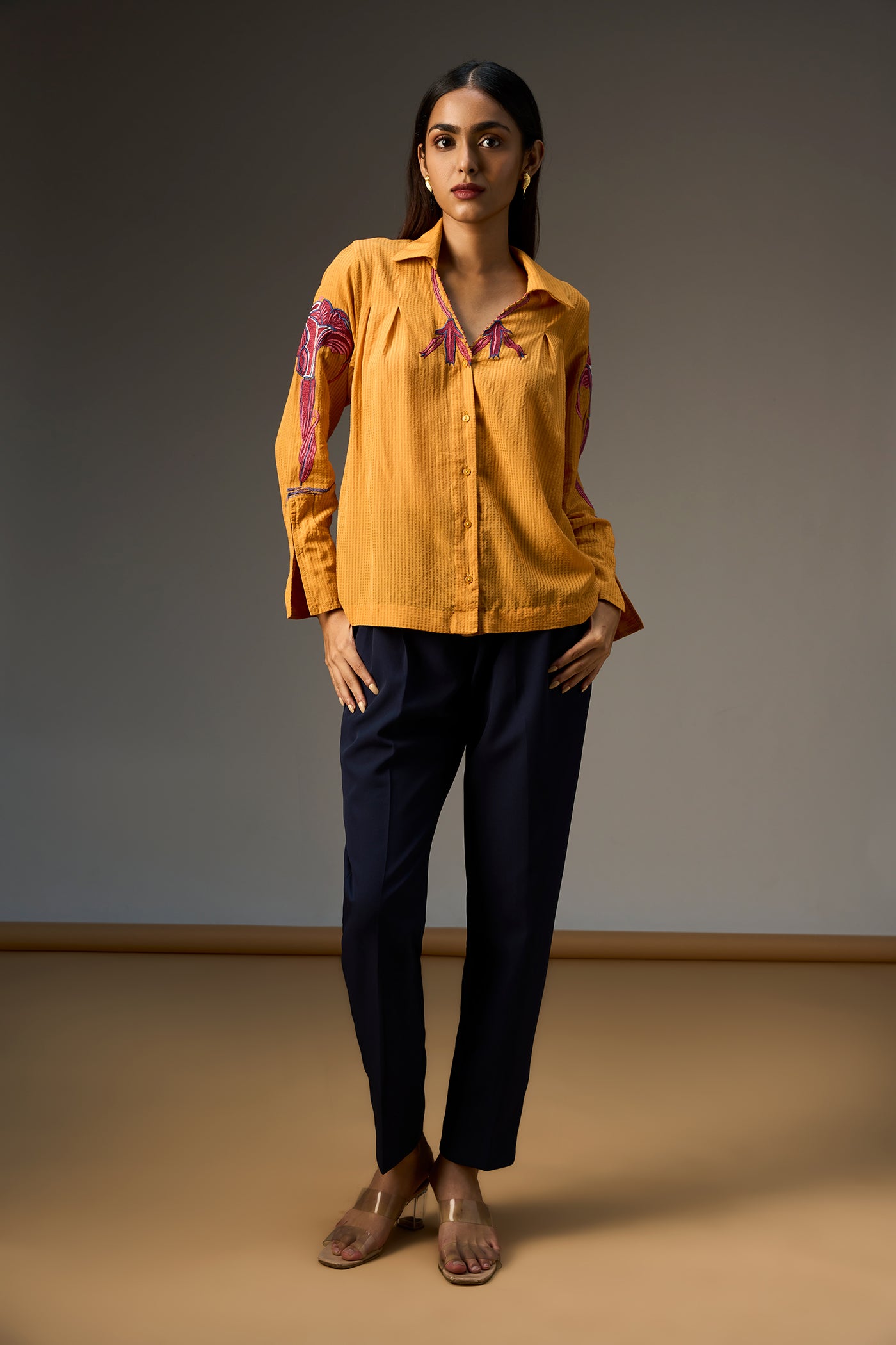 LEHR PLEATED SHIRT