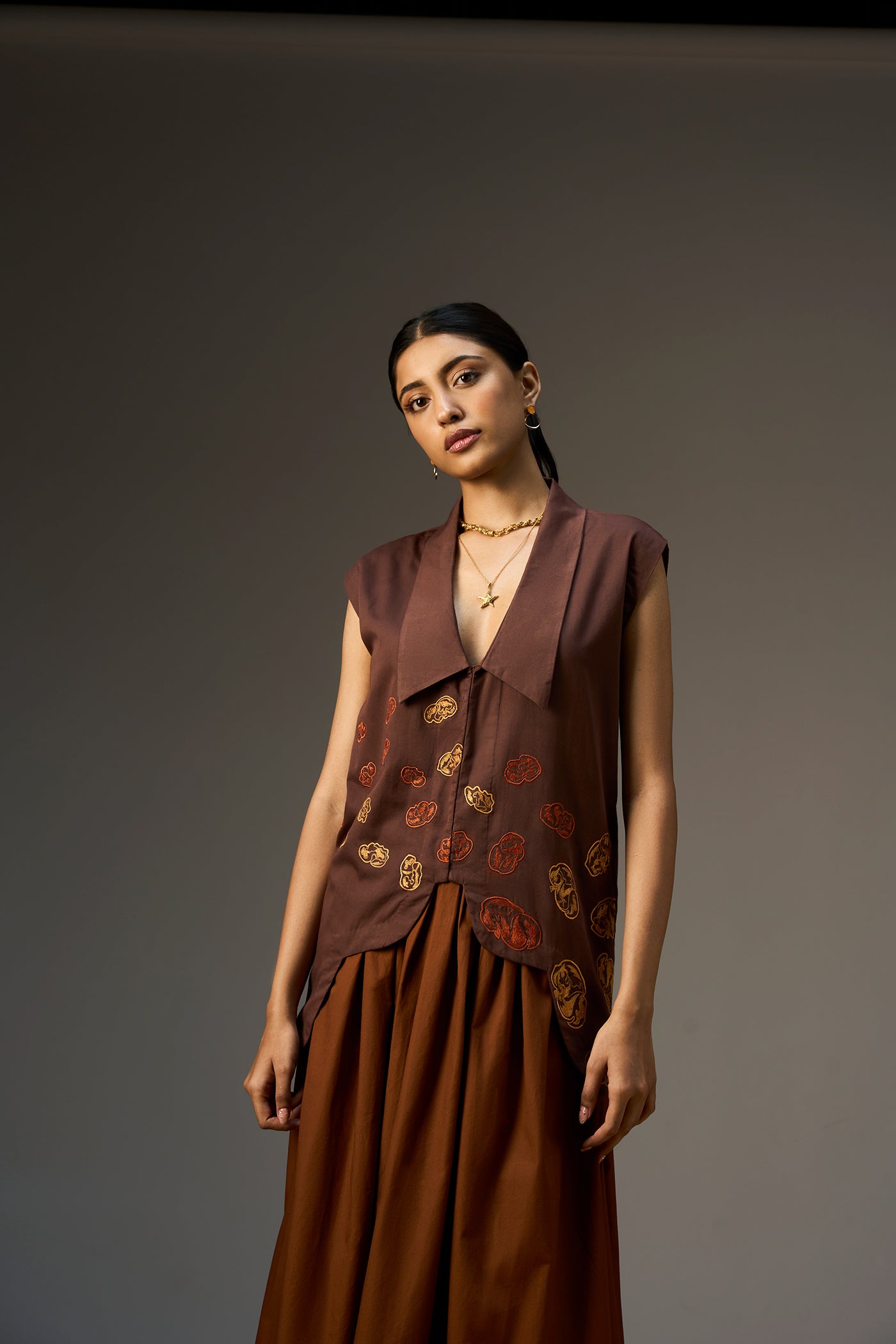 LEHR ASYMMETRIC SHIRT