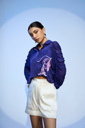 LEHR BOW TIE CROPPED SHIRT