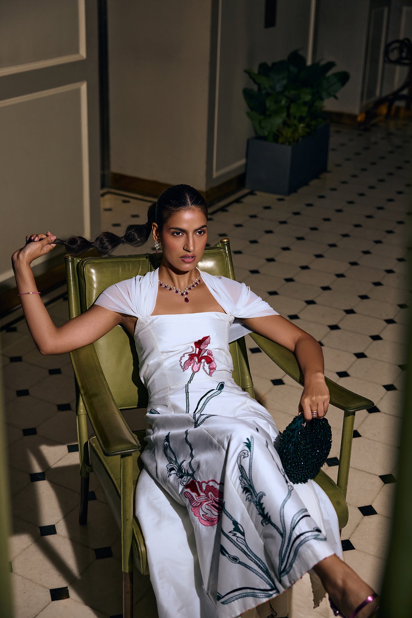 AIRA FIT AND FLARE DRESS