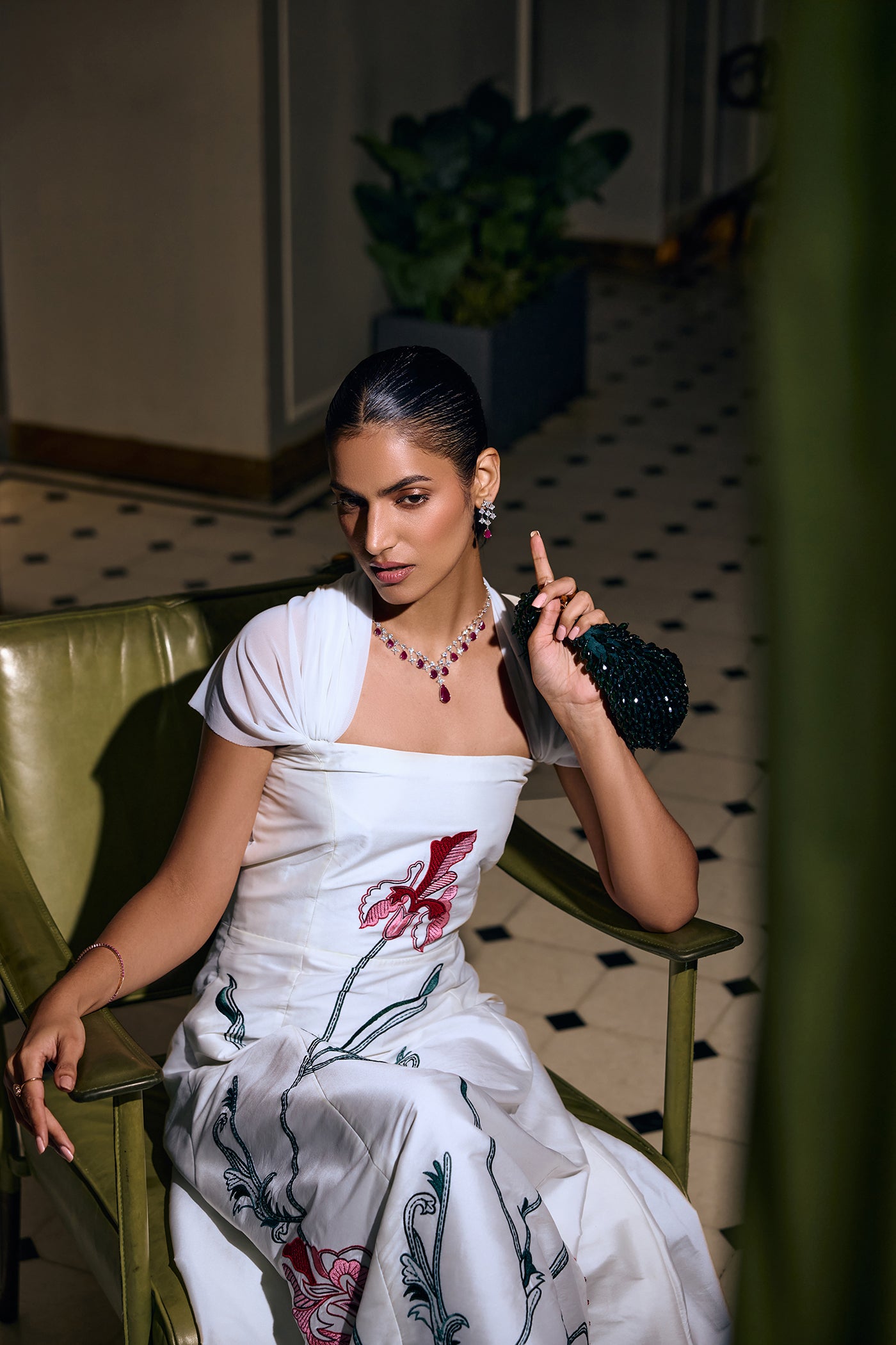 AIRA FIT AND FLARE DRESS