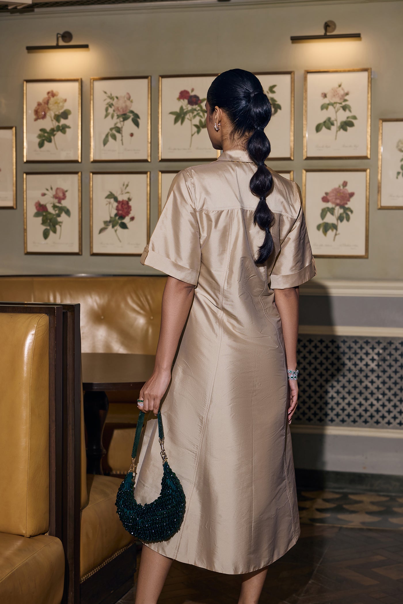 AIRA STRAIGHT SHIRT DRESS