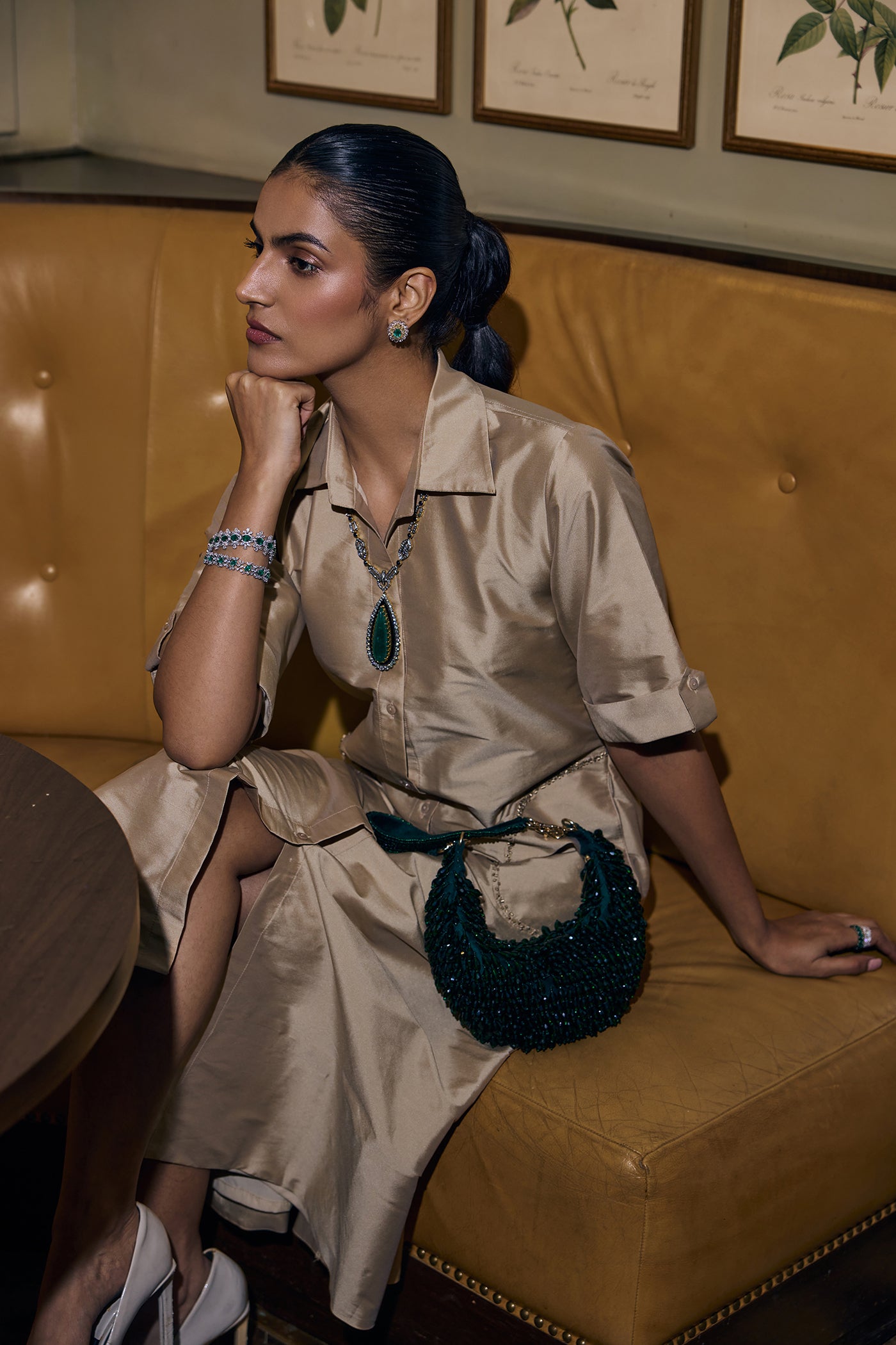 AIRA STRAIGHT SHIRT DRESS