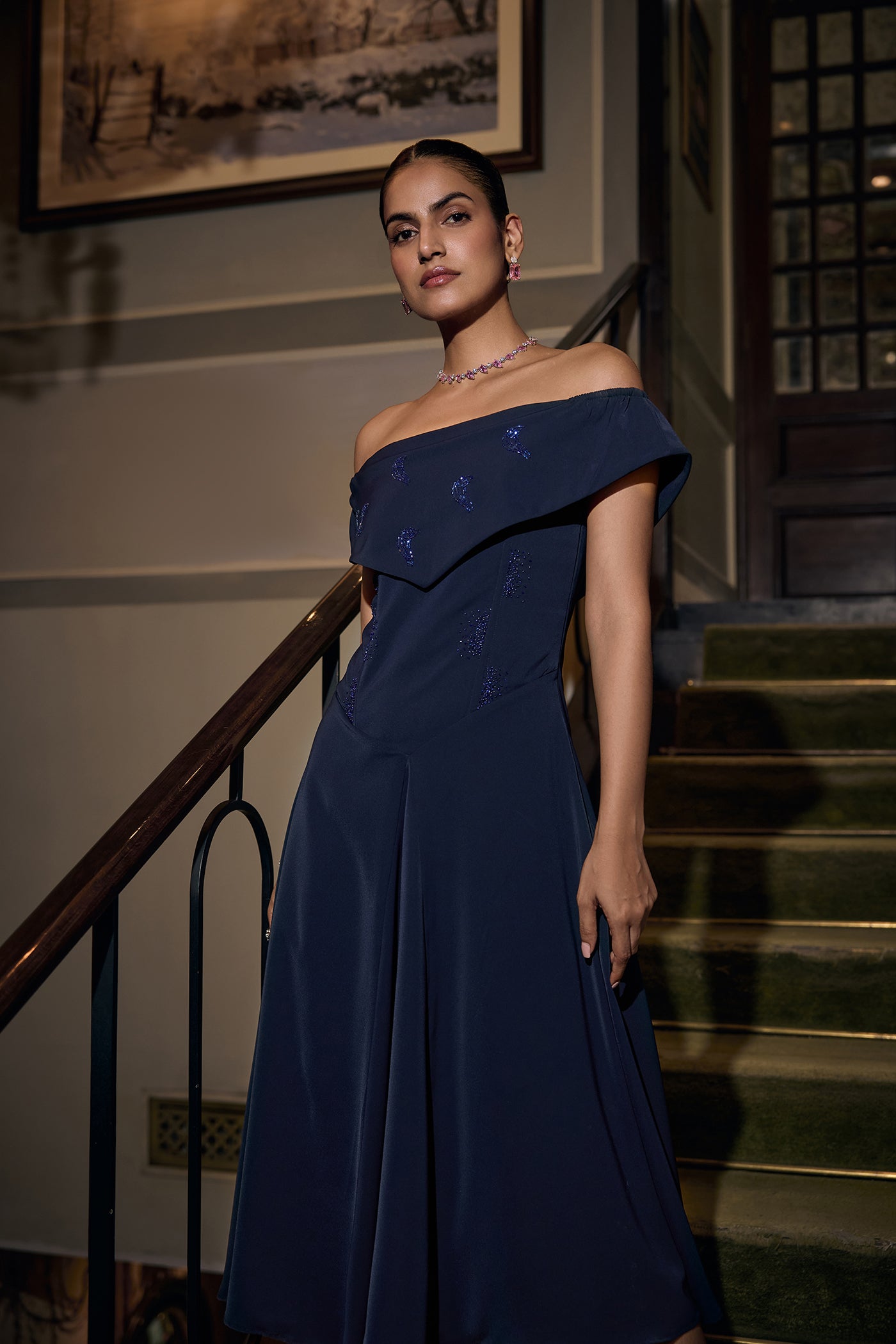AIRA OFF-SHOULDER DRESS