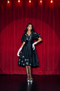 AIRA BOX PLEATED DRESS