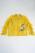 LEHR BOW TIE CROPPED SHIRT