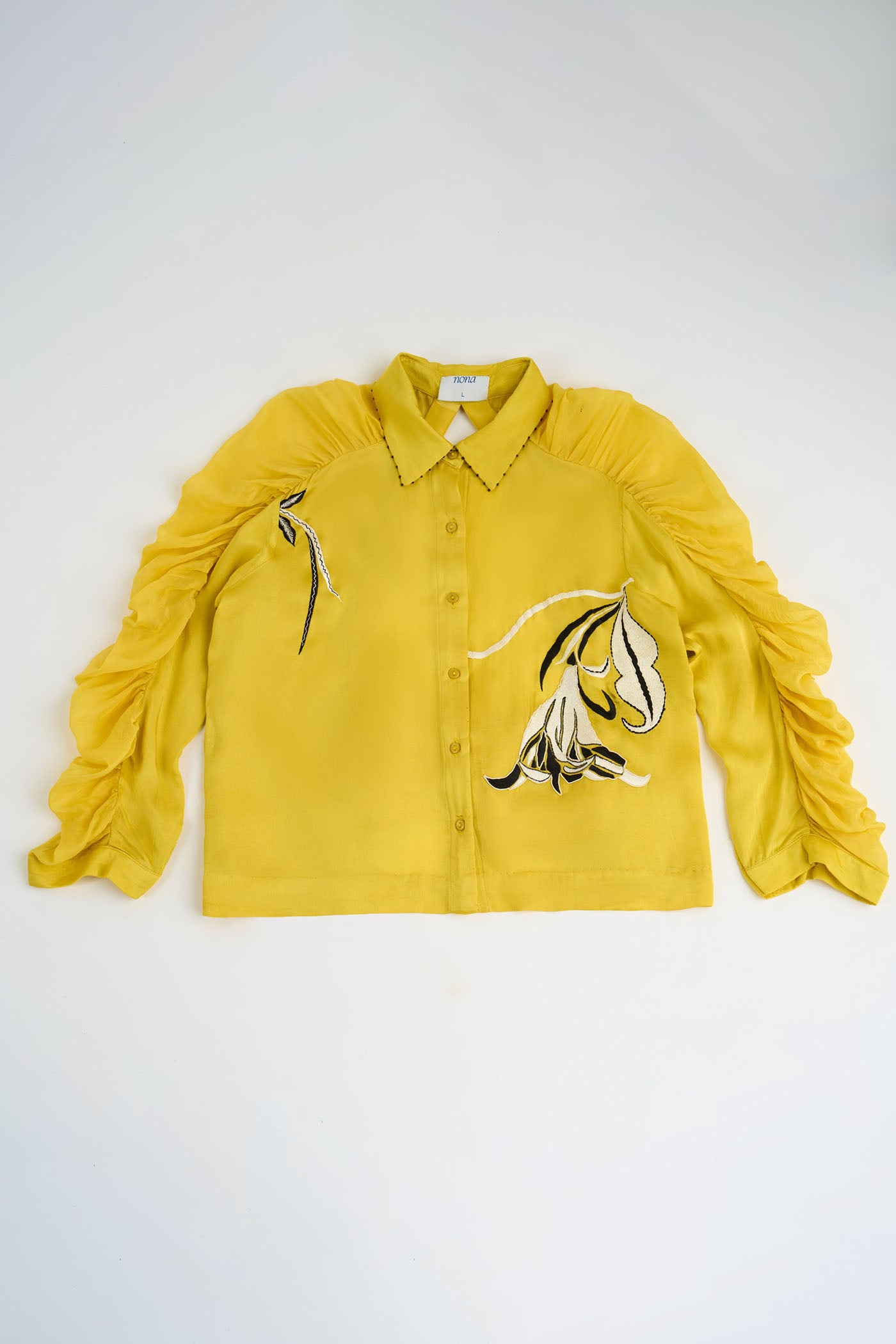 LEHR BOW TIE CROPPED SHIRT
