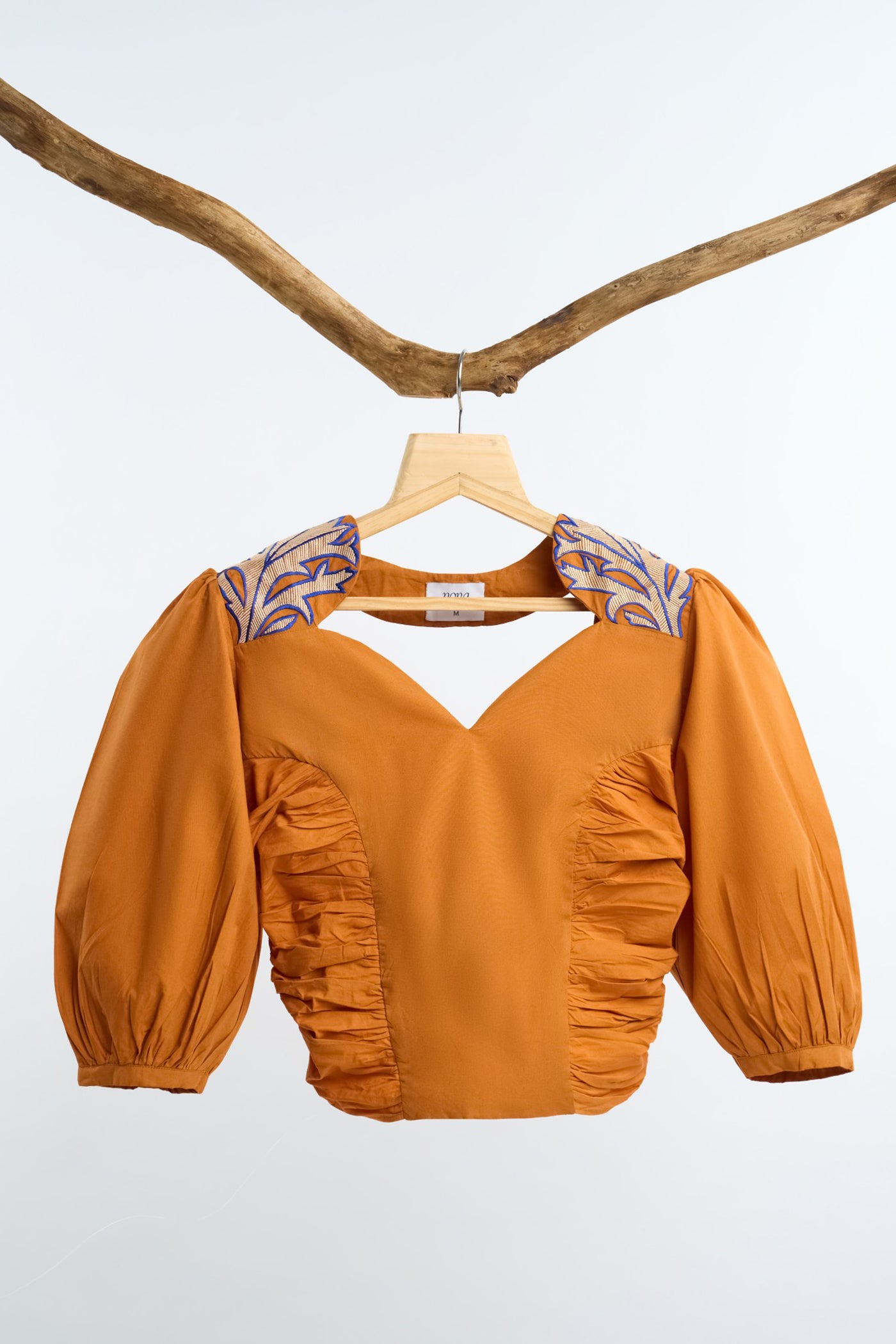 LEHR BOW TIE CROPPED TOP