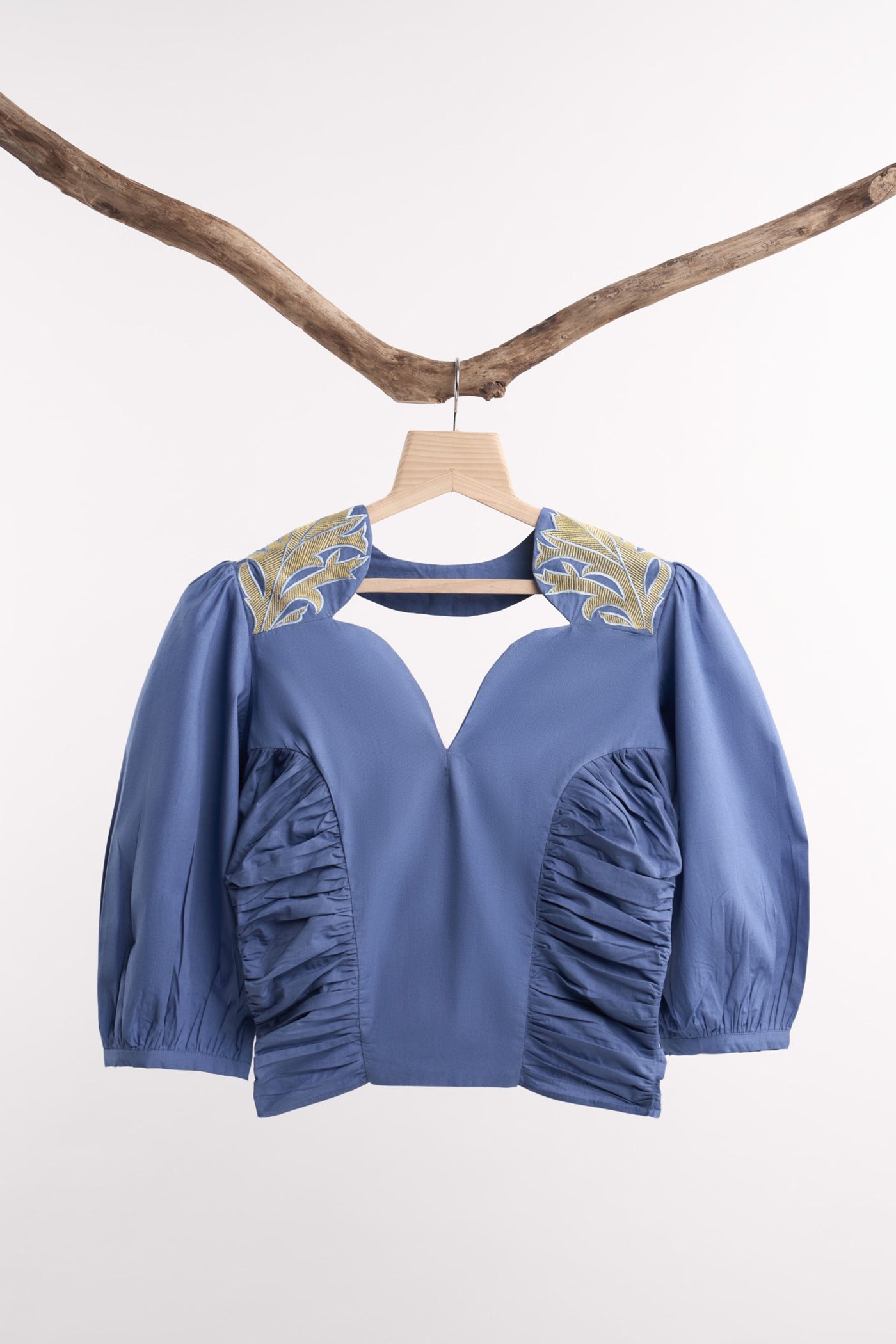 LEHR BOW TIE CROPPED TOP